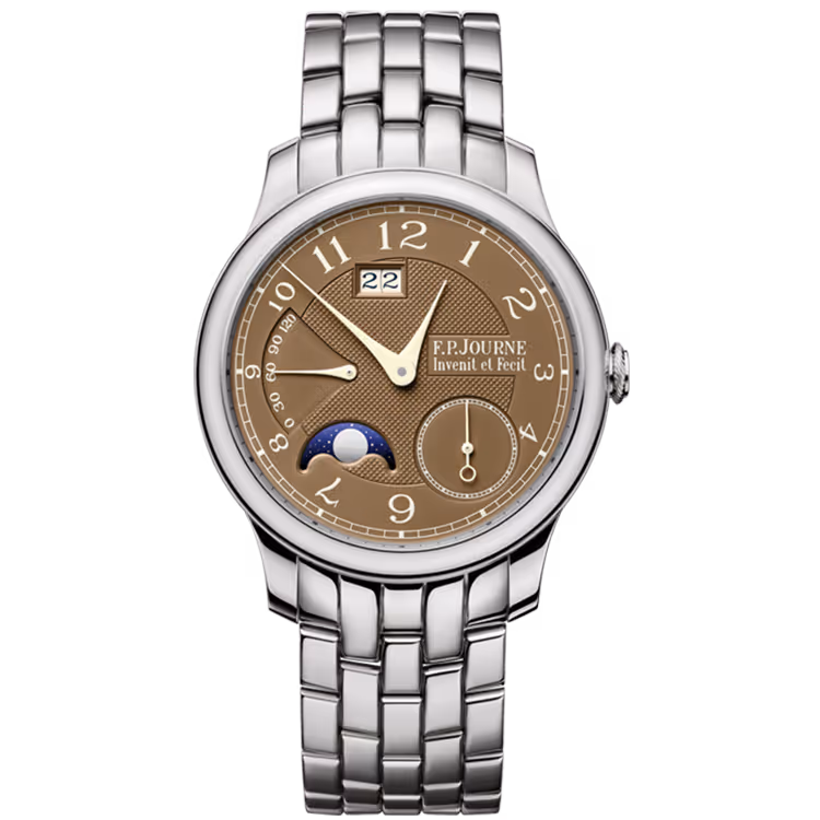 F.P. Journe, Octa Lune Havana, Chocolate Dial, Moon Phase, Platinum, 40mm
