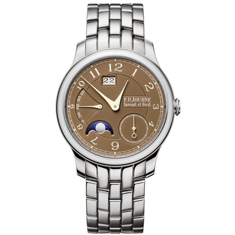 F.P. Journe, Octa Lune Havana, Chocolate Dial, Moon Phase, Platinum, 40mm