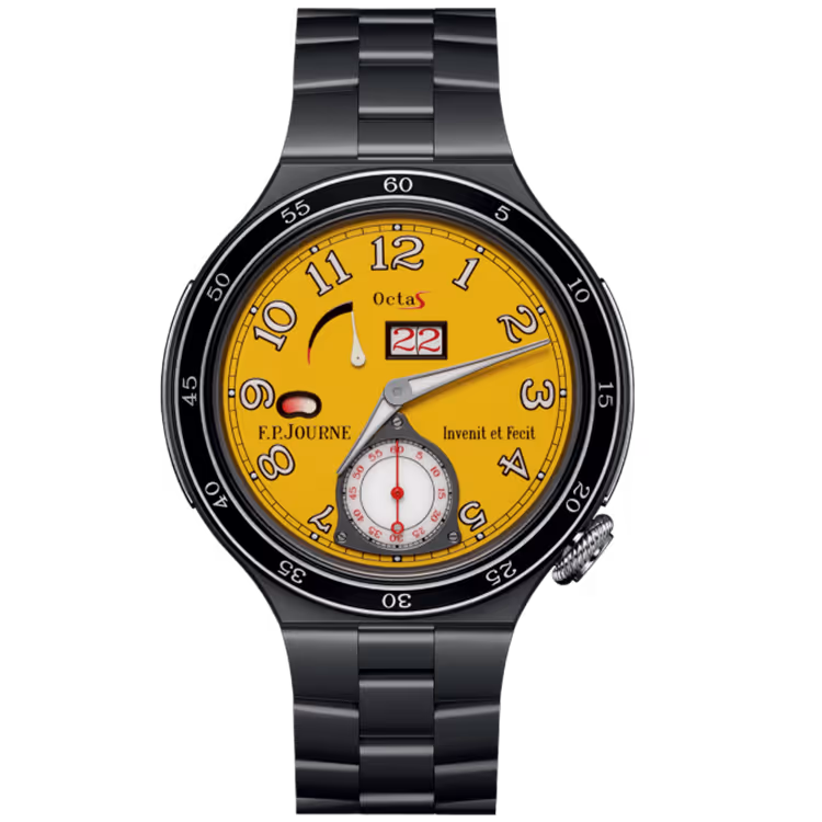 F.P. Journe, Linesport, Automatique Reserve, Yellow Dial, Titanium, 44mm