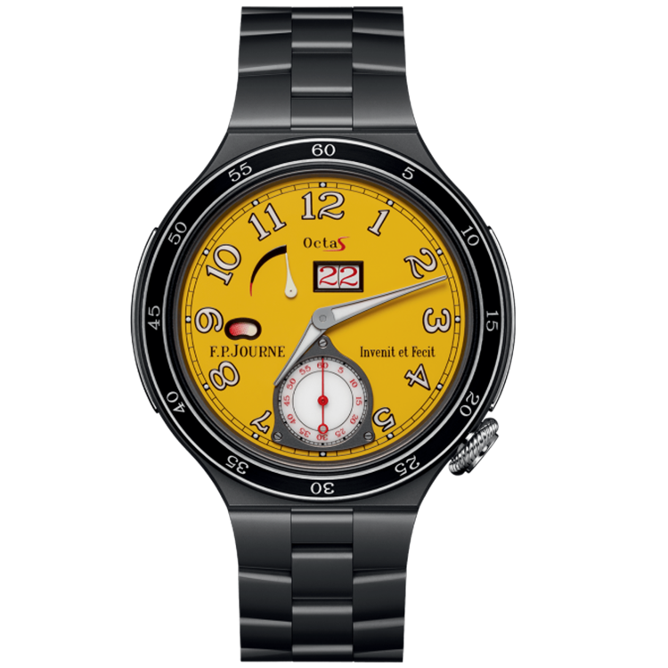 F.P. Journe, Linesport, Automatique Reserve, Yellow Dial, Titanium, 44mm
