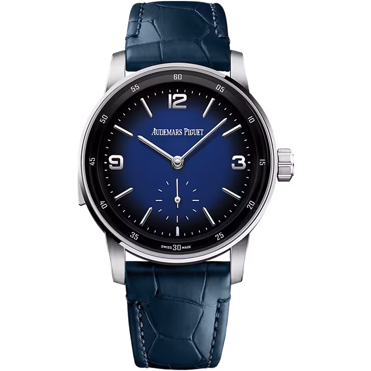 Audemars Piguet, 11.59, 26395BC, Blue Ombre Dial, Minute Repeater, Supersonnerie, Leather Strap, 41mm