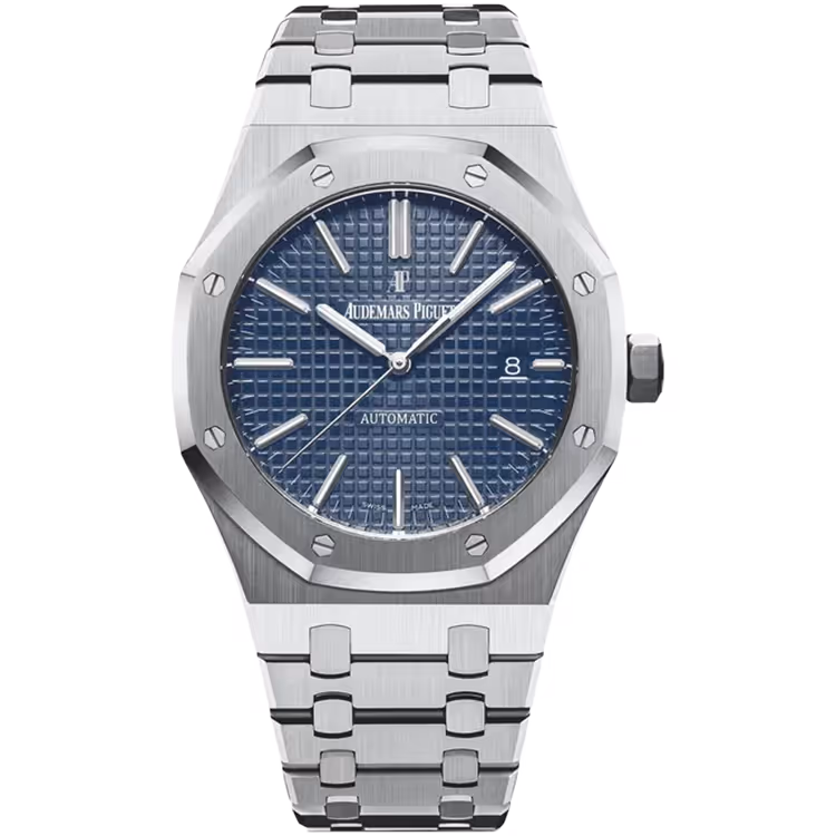 Audemars Piguet, Royal Oak, 15400ST, Blue Dial, Stainless Steel, 41mm