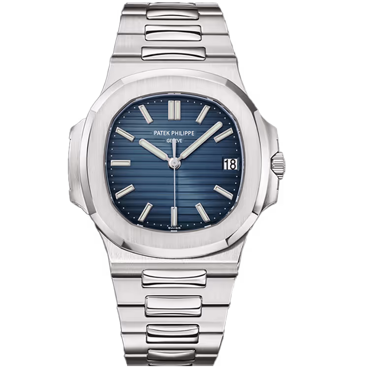Patek Philippe, Nautilus, 5711/1A, Blue Dial, Tiffany & Co. Stamp, Stainless Steel, 40mm