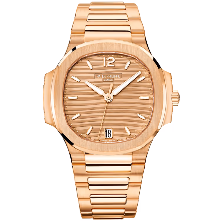 Patek Philippe, Lady Nautilus, 7118/1R, Champagne Dial, Tiffany & Co. Stamp, Rose Gold, 35mm