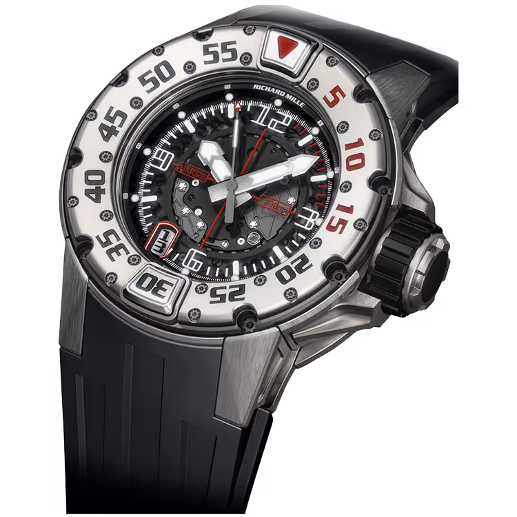 Richard Mille, RM 028, Skeleton Dial, Chronograph, Titanium, 47mm