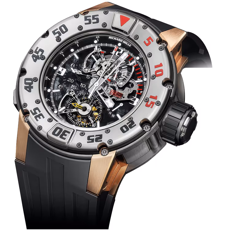 Richard Mille, RM 025, Skeleton Dial, Chronograph, Titanium, 50mm