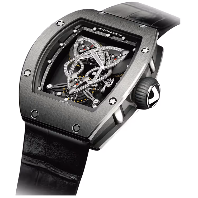 Richard Mille, RM 019, Skeleton Dial, Celtic Knot White Gold, 45mm