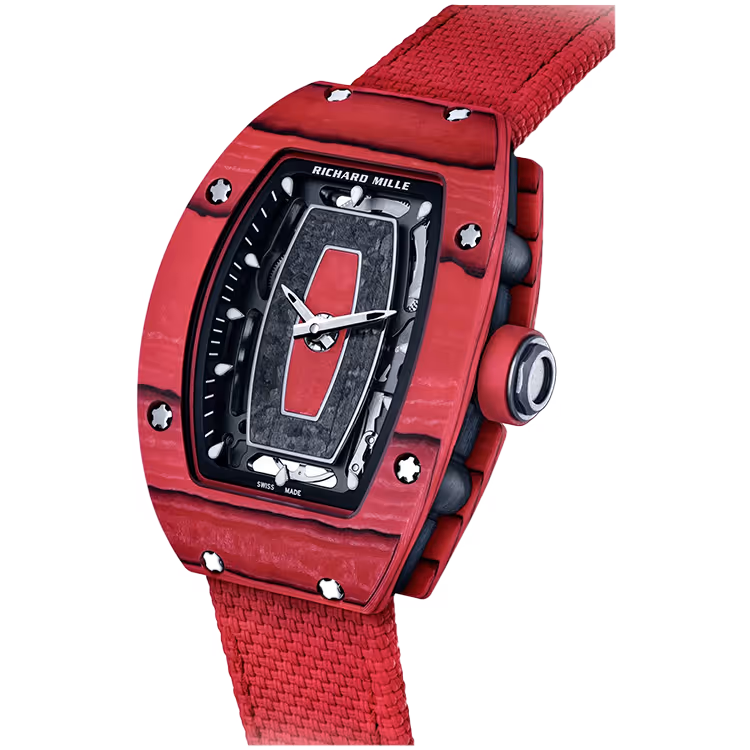 Richard Mille, RM 07-01, Skeleton Dial, Red Carbon, 46mm - Limited 50