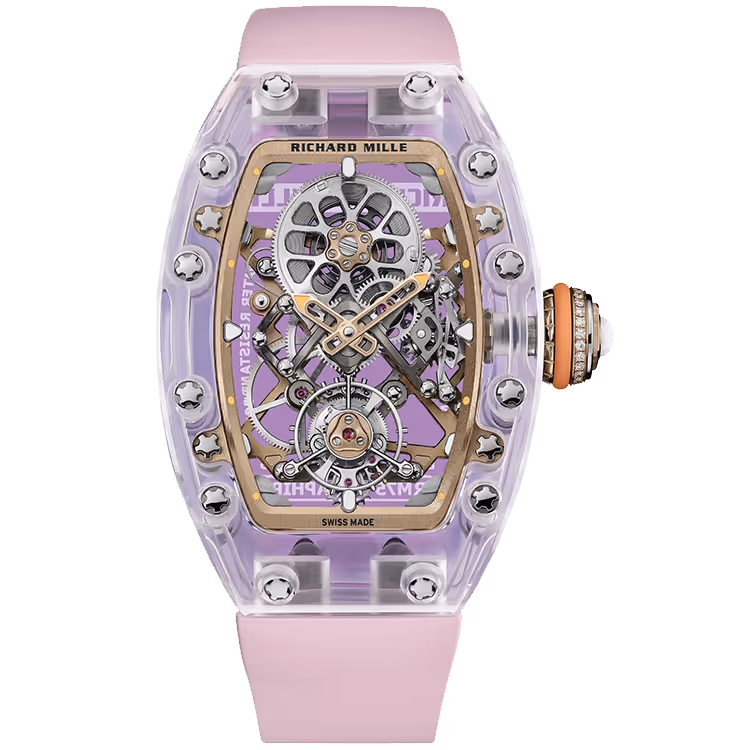 Richard Mille, RM 75-01, Skeleton Dial, Tourbillon, Pink Sapphire, 47mm - Limited 10