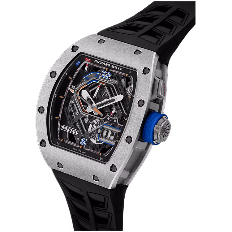 Richard Mille, RM 30-01, Skeleton Dial, Titanium, 42mm