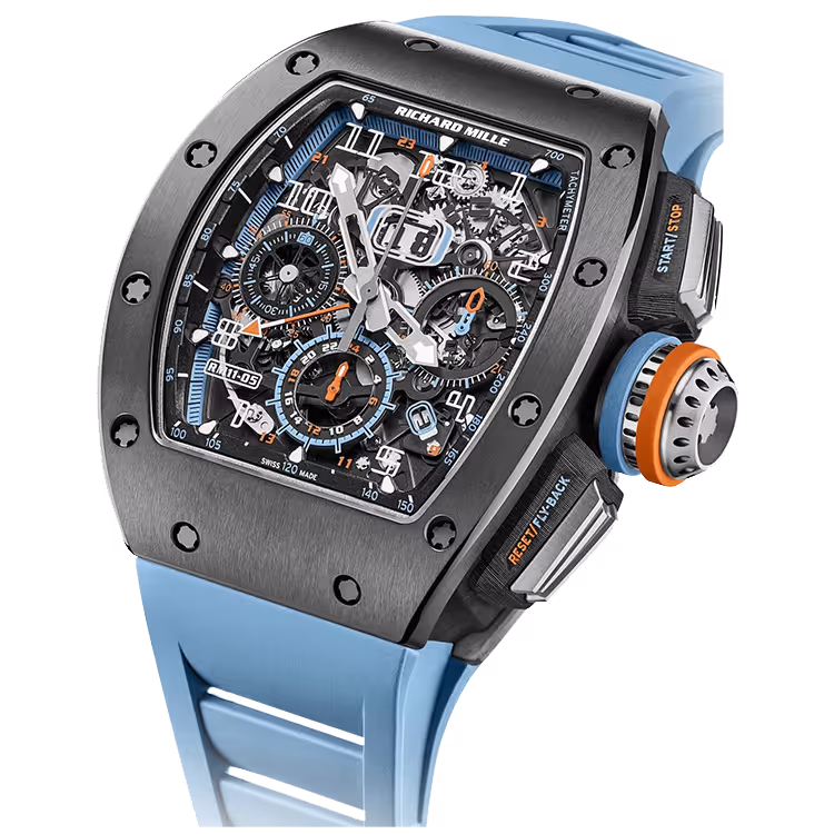 Richard Mille, RM 11-04, Skeleton Dial, Flyback Chronograph, Black Carbon, 38mm - Limited 140