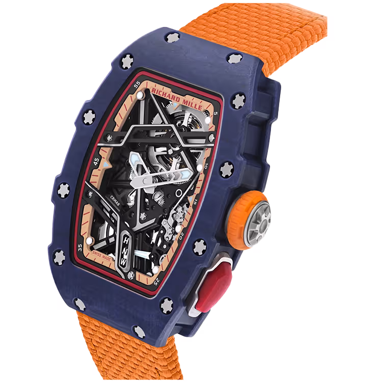 Richard Mille, RM 07-04, Skeleton Dial, Blue Quartz TPT, 30mm