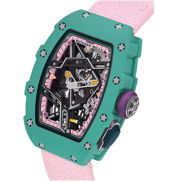 Richard Mille, RM 07-04, Skeleton Dial, Green Quartz TPT, 30mm