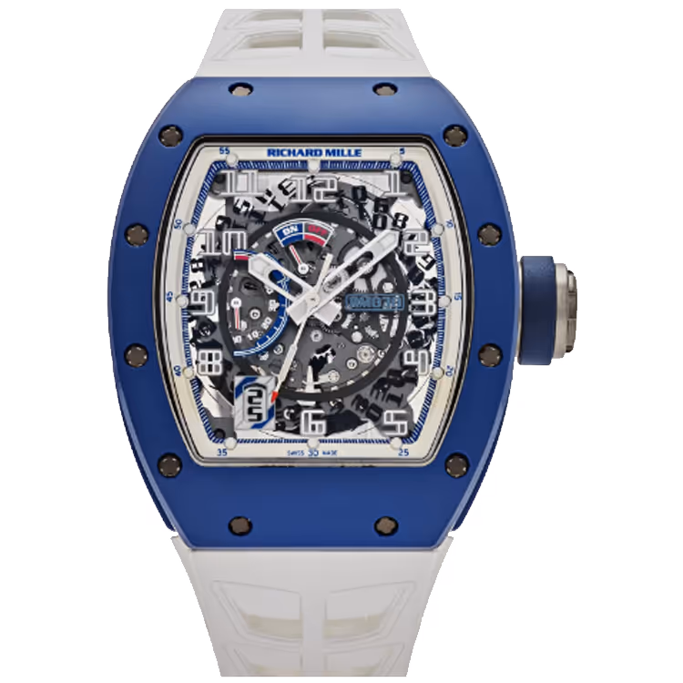 Richard Mille, RM 030, Skeleton Dial, Blue Ceramic, 43mm