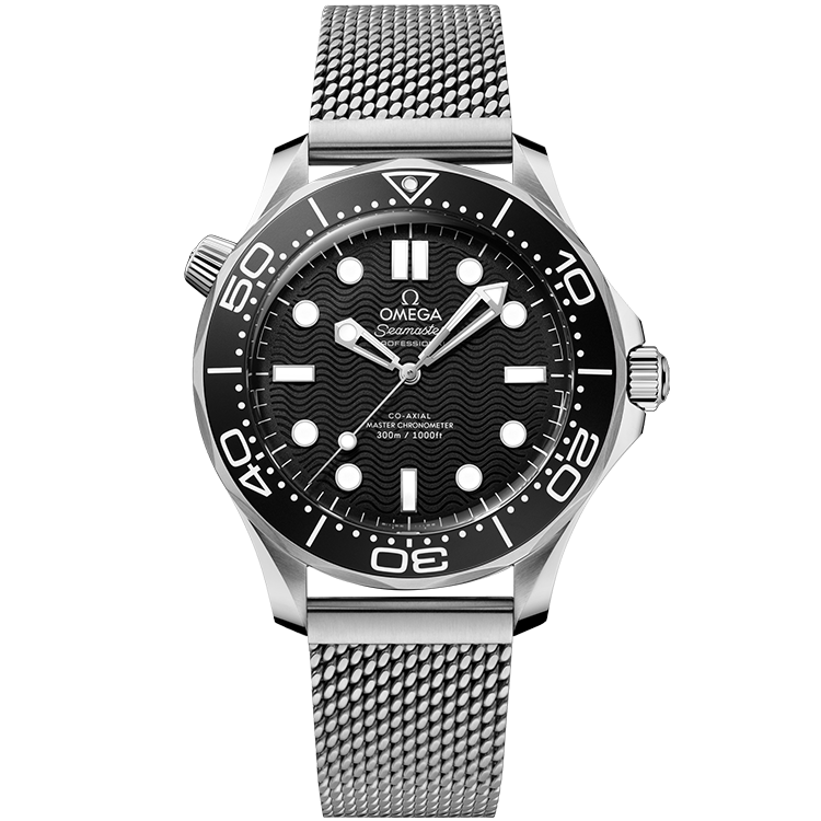 Omega, Diver, 210, Black Dial, Stainless Steel, 42mm