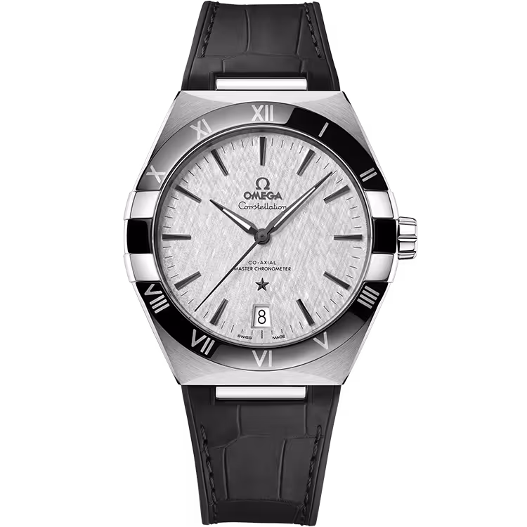 Omega, Constellation, 131, Grey Dial, Leather Strap, 41mm