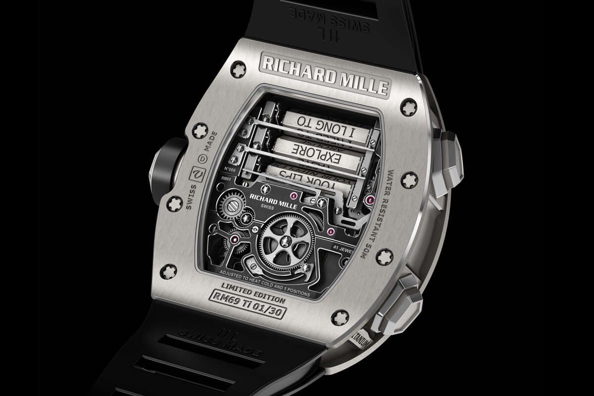 Richard Mille RM 69 Erotic Tourbillon