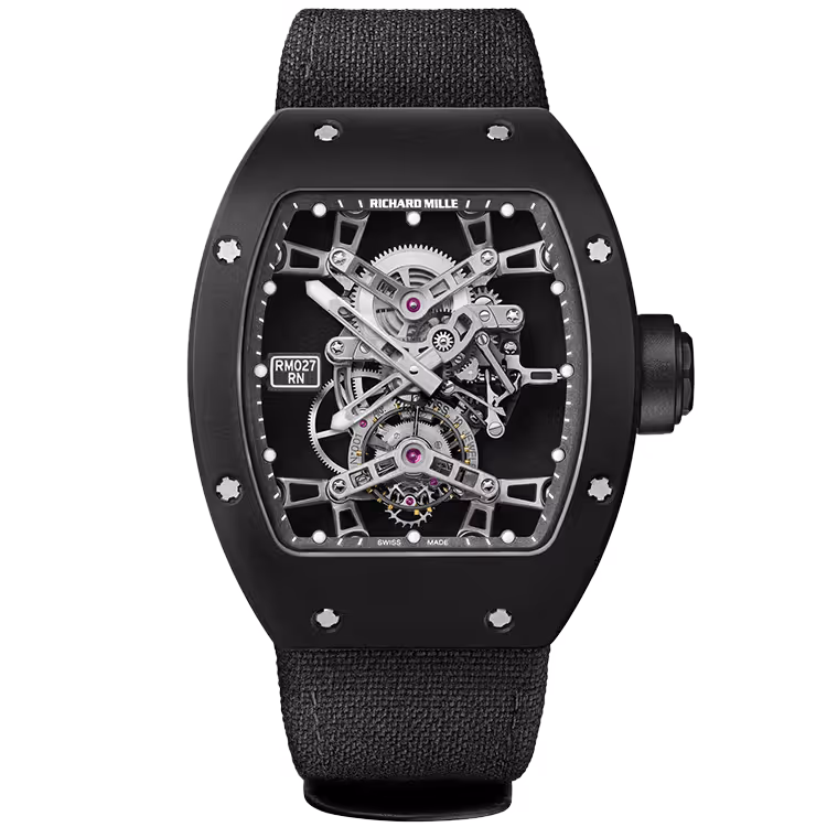 Richard Mille, RM027, Skeleton Dial, Rafael Nadal, Tourbillon, Carbon, 47mm - Limited 50