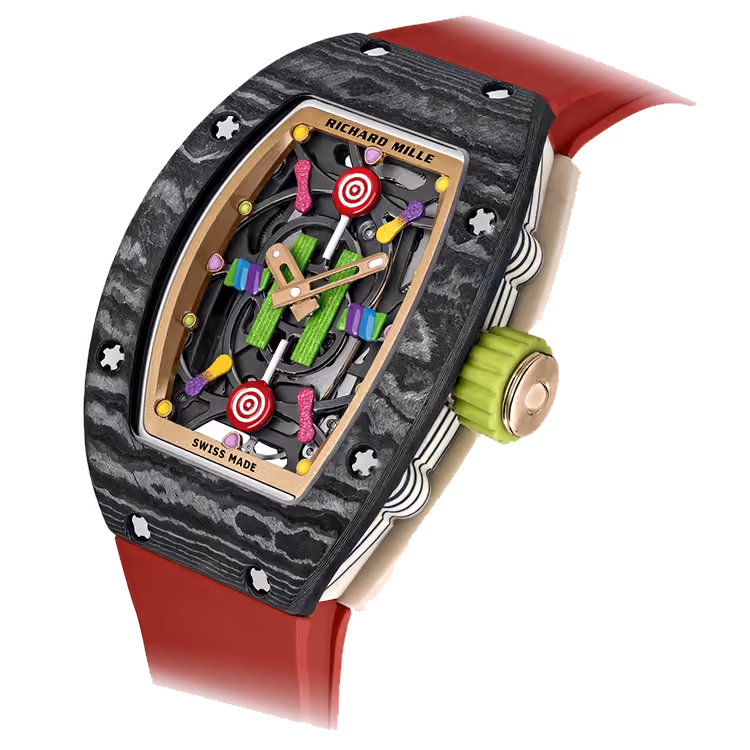 Richard Mille, RM 07-03, Skeleton Dial, Marshmallow, Carbon White Quartz TPT, 45mm - Limited 30