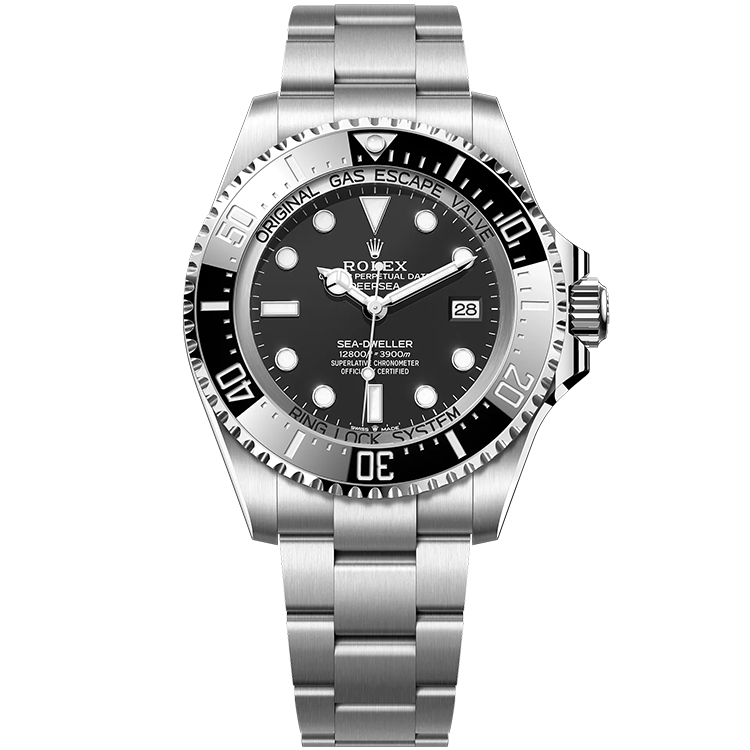 Rolex, Deepsea, 116660, Black Dial, Stainless Steel, Oyster Bracelet, 44mm
