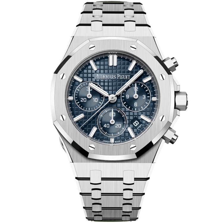 Audemars Piguet, Royal Oak, 26450OR, Grey Dial, Chronograph, Rose Gold, 38mm