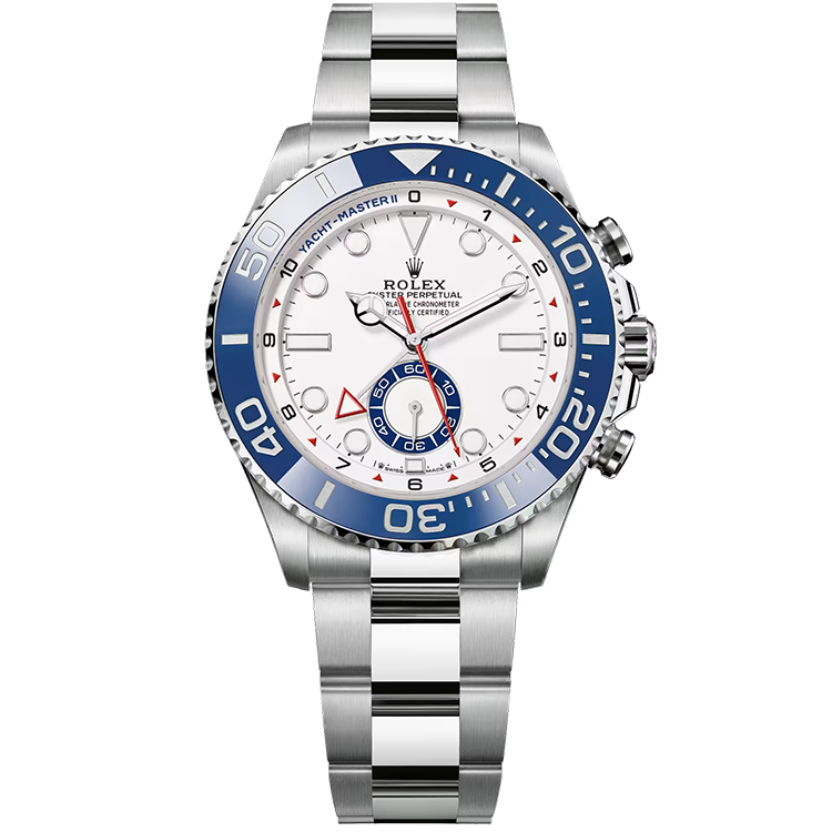Rolex, Yacht-Master II, 126680, White Dial, White Gold, Oyster Bracelet, 44mm