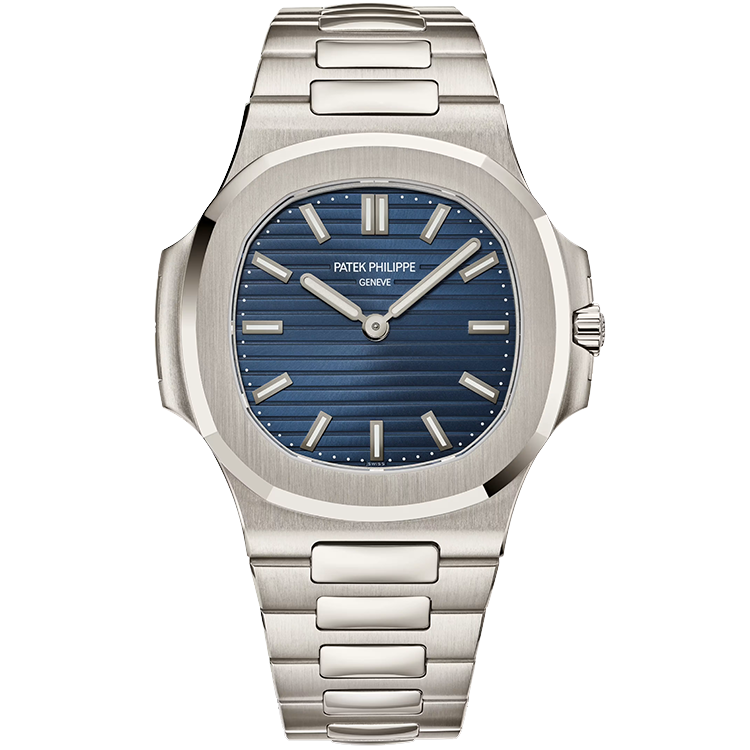 Patek Philippe, Nautilus, 5610/1P, Blue Dial, 50th Anniversary, Platinum, 38mm - Limited 2000