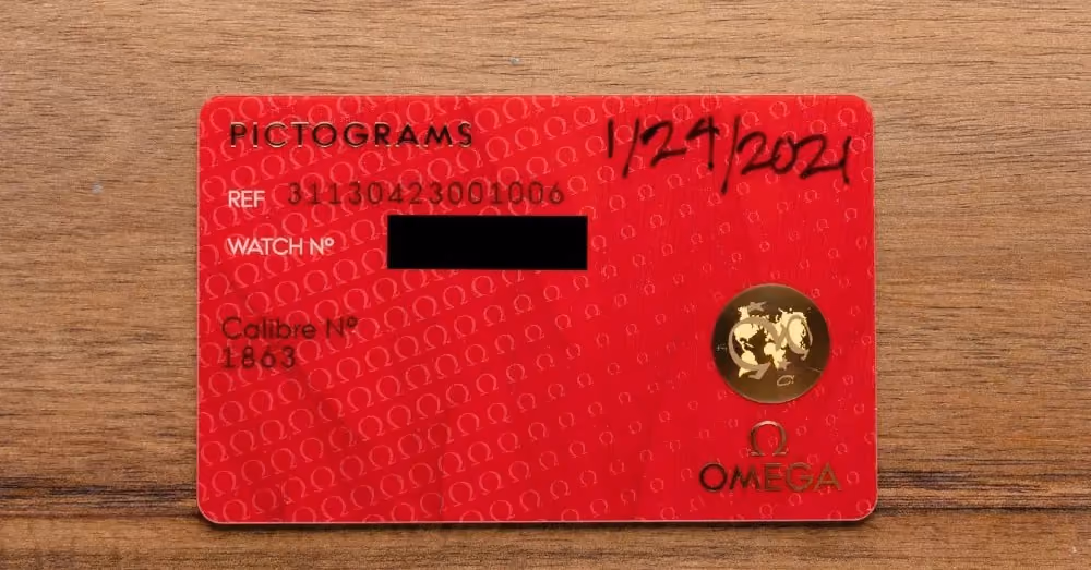 Check Omega Serial Number