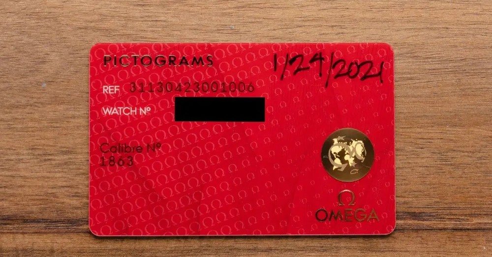 Check Omega Serial Number