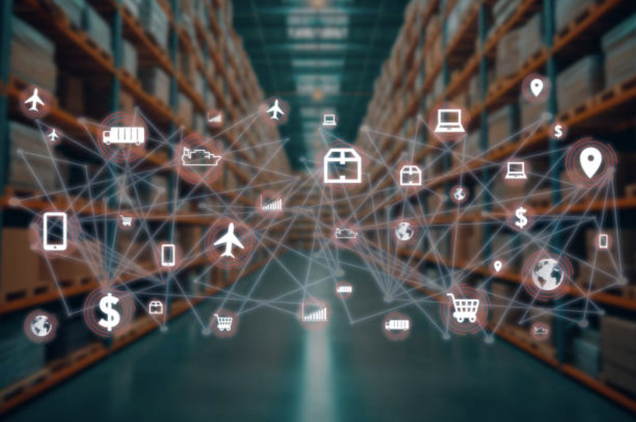 interlinking web between different aspects of e-commerce and business