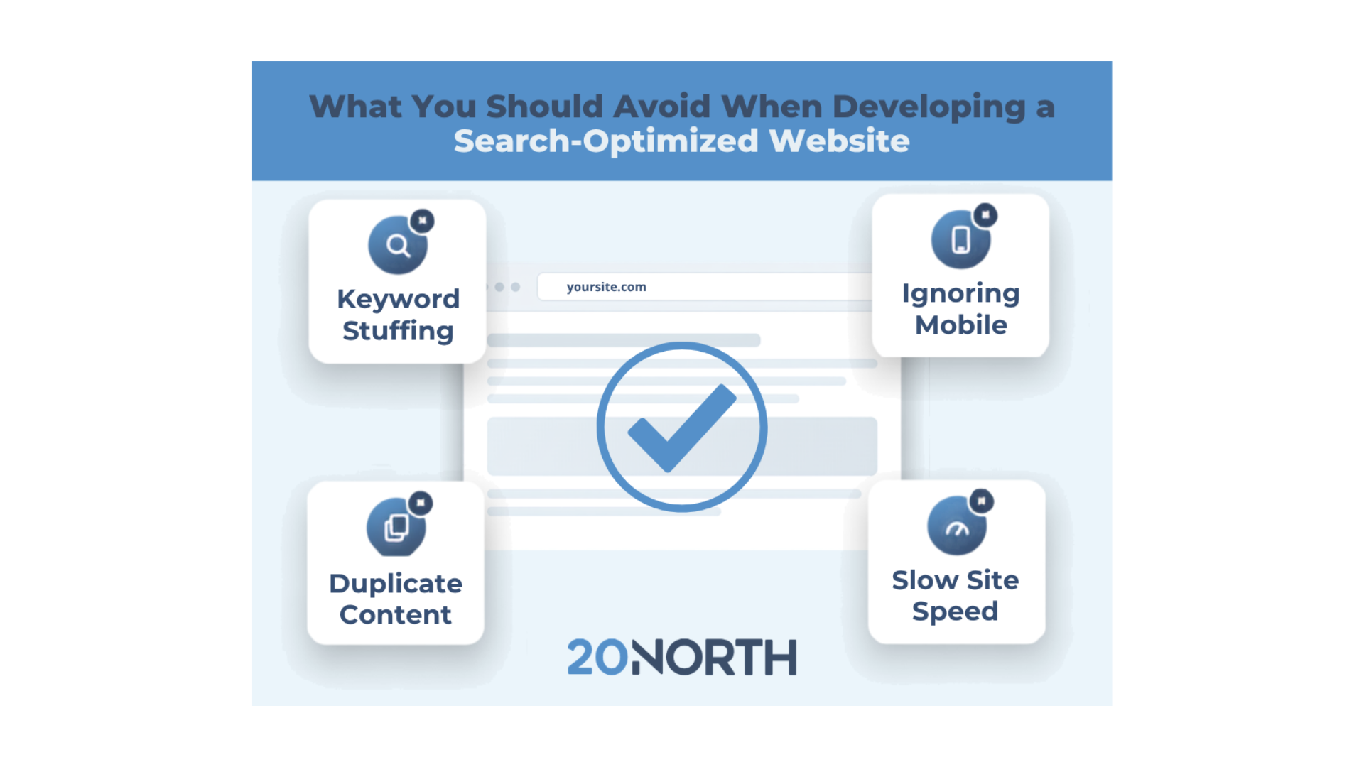 What You Should Avoid When Developing a Search Optimized Website