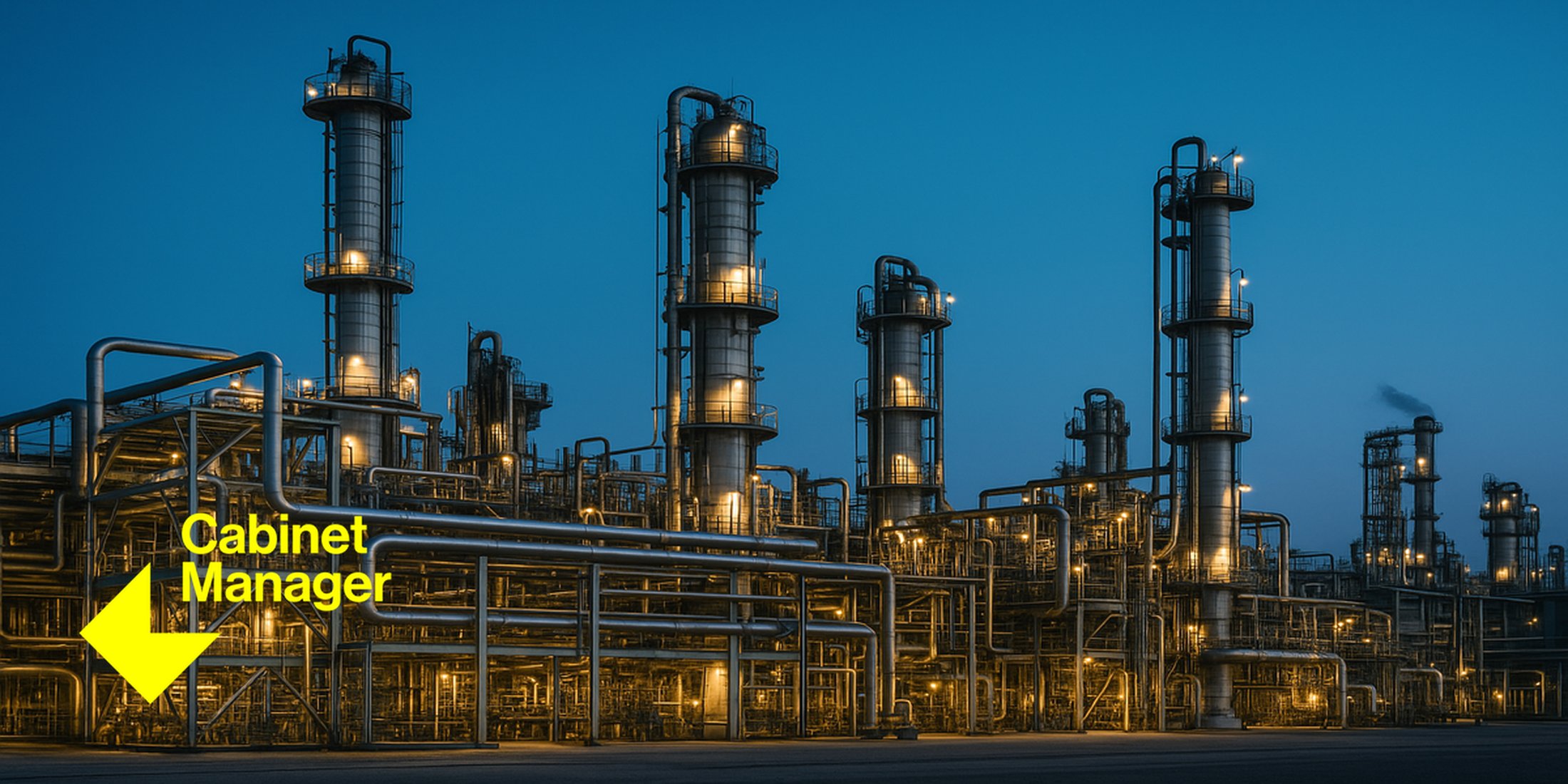 🚀 From Design to Daily Operations: How One Chemical Plant Runs on CabinetManager