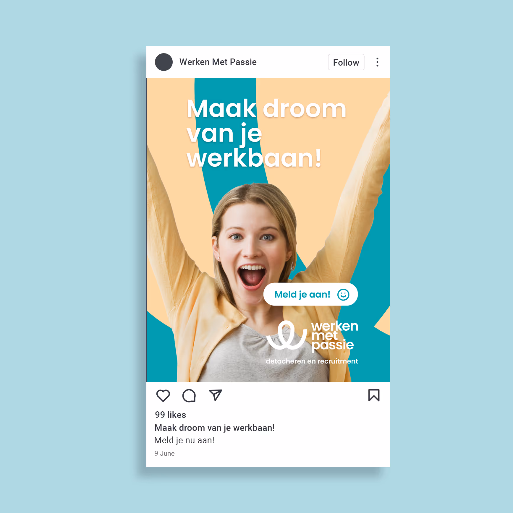 Werken met Passie Instagram