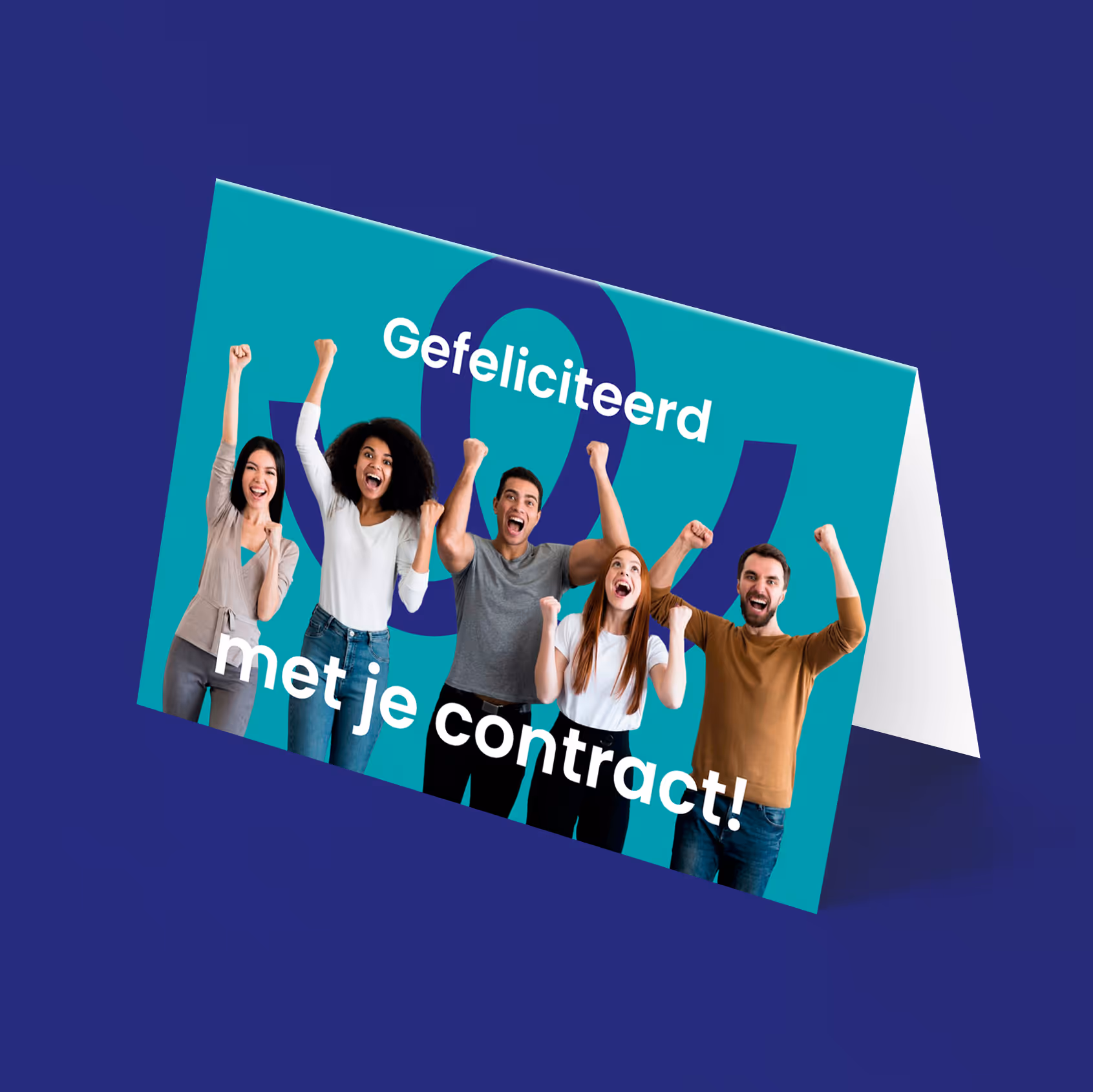 Werken met Passie felicitatiekaart