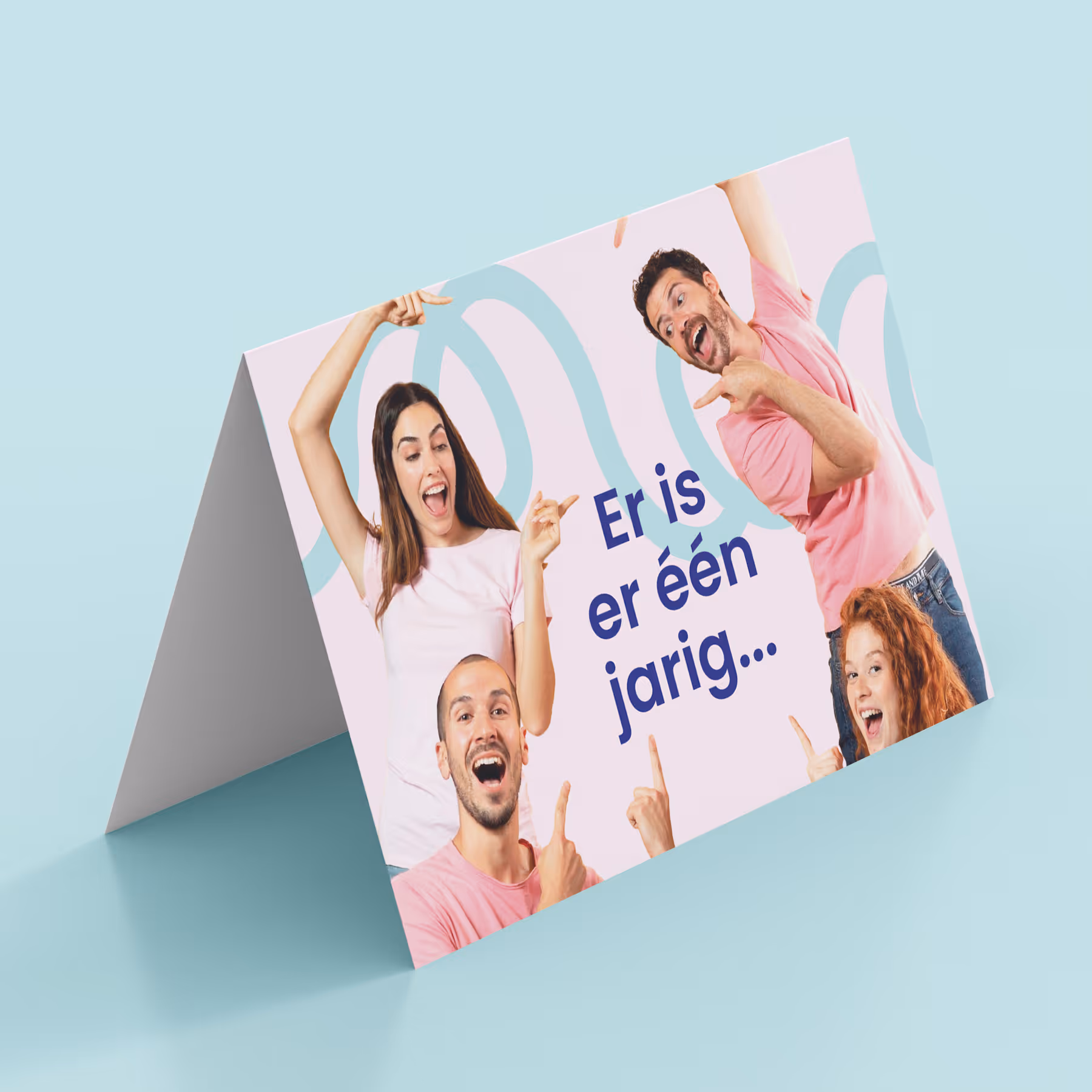 Werken met Passie verjaardagskaart