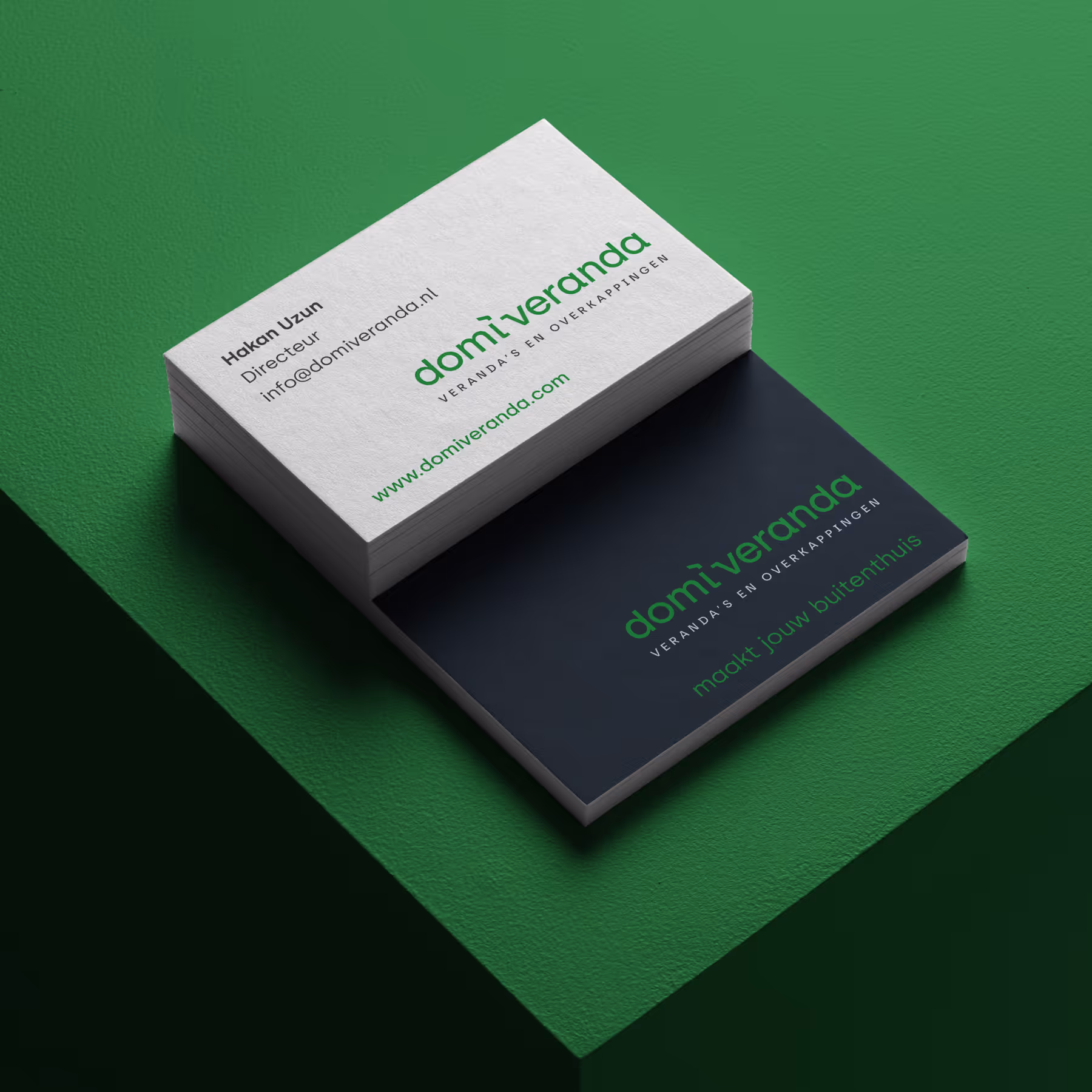 Domi Veranda visitekaartjes