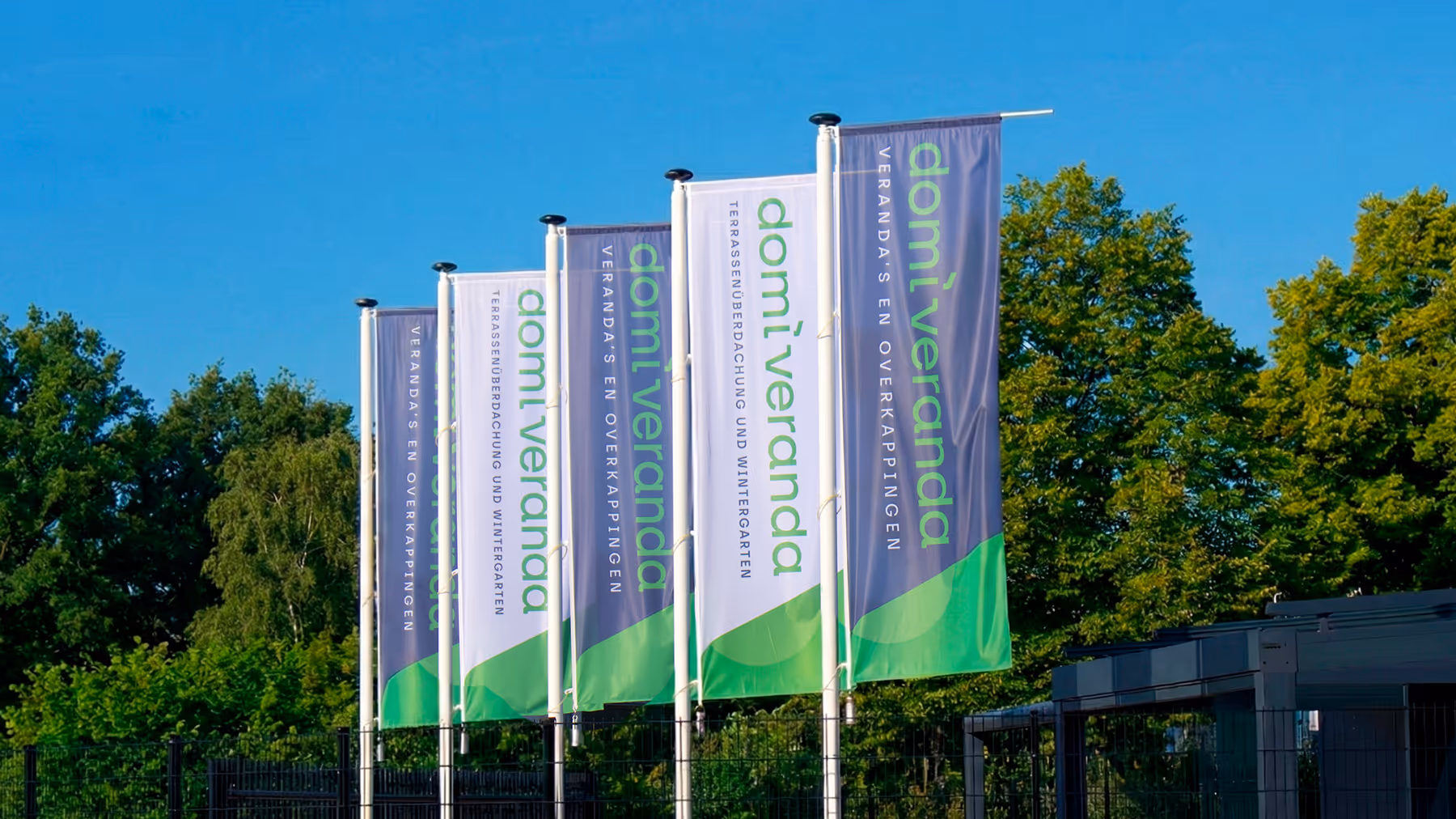 Vlaggen van Domi Veranda