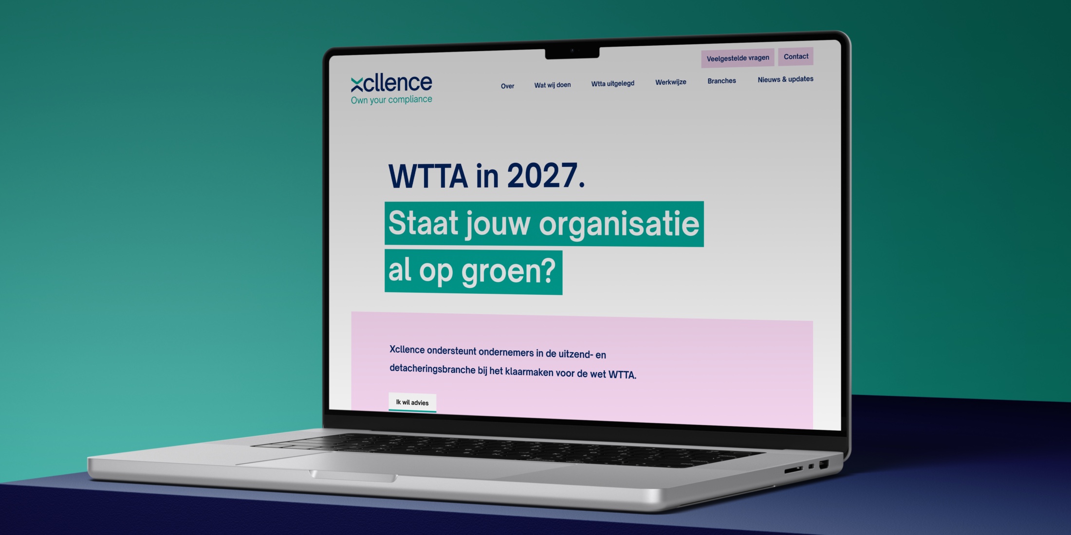 Homepage Xcllence desktop