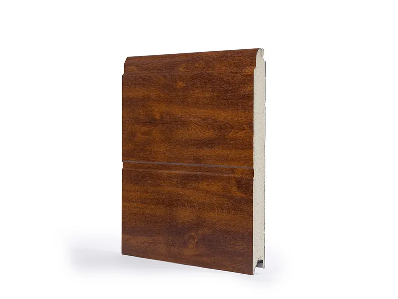 szekcionált garázskapu panel