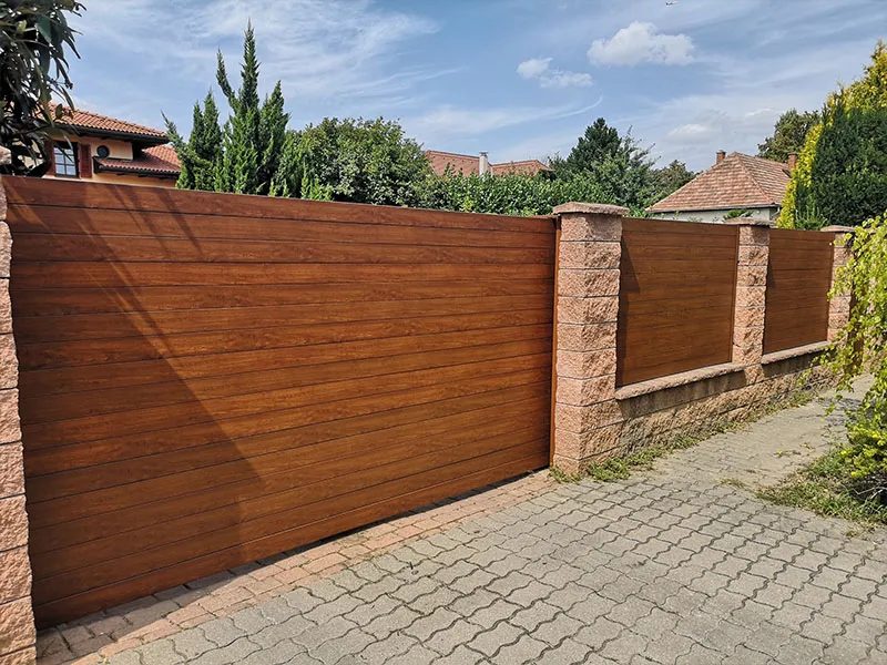 Kerítéskapu kivitelezés Bács Garázs