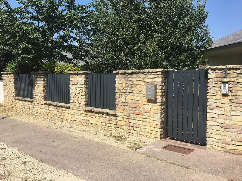 Kerítés kivitelezés Bács Garázs