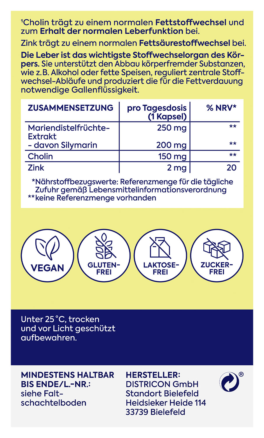 Leber Vital hochdosiert