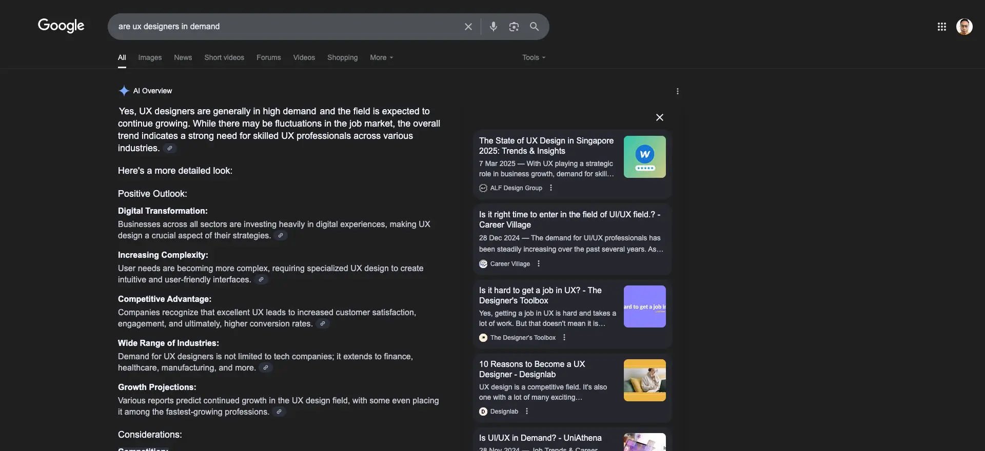 Google AI Overview resulting in zero-click searches