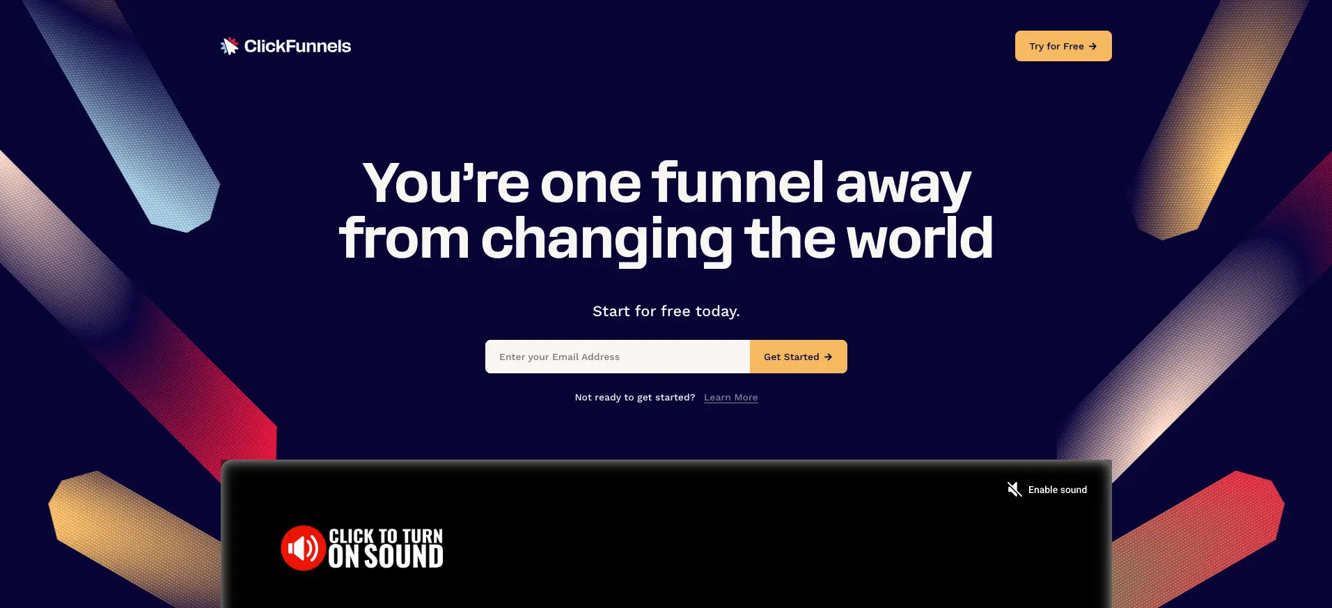 ClickFunnel Landing Page
