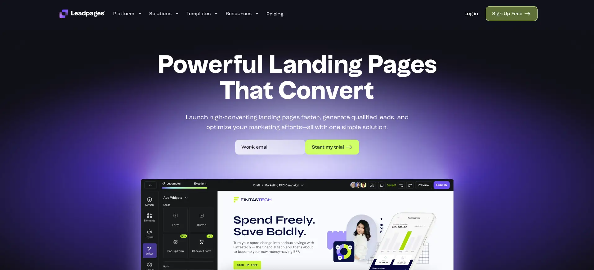 Leadpages Landing Page