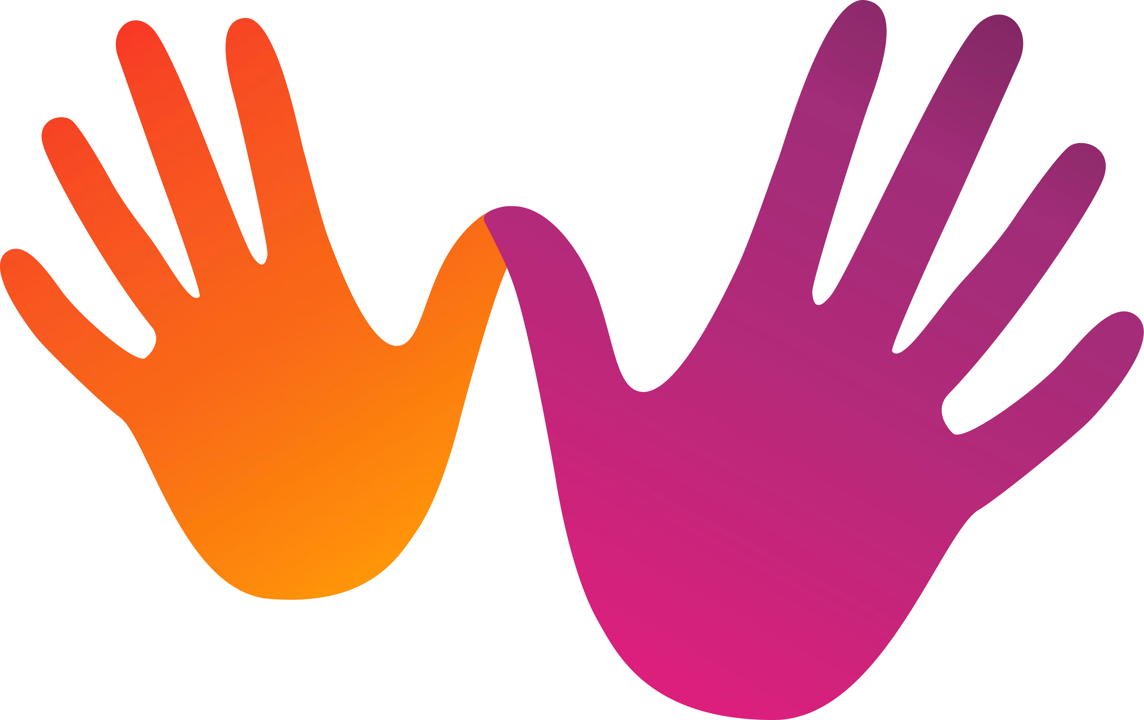 Warm Welcome Hands Icon