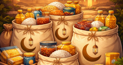 زكاة عيد الفطر مع جمعية من القلب للقلب للتنمية المستدامة