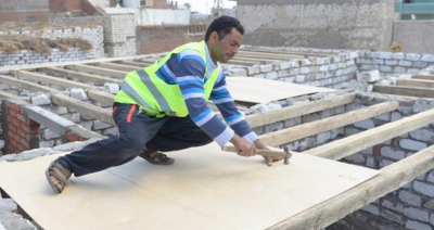 تسقيف المنازل مع مؤسسة أفضل الصدقة للأعمال الخيرية