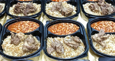 عيشهم كرم رمضان وجبات افطار مع مؤسسة عمار الأرض