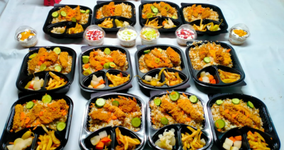 وجبات افطار الصائمين مع جمعية نوايا الخير